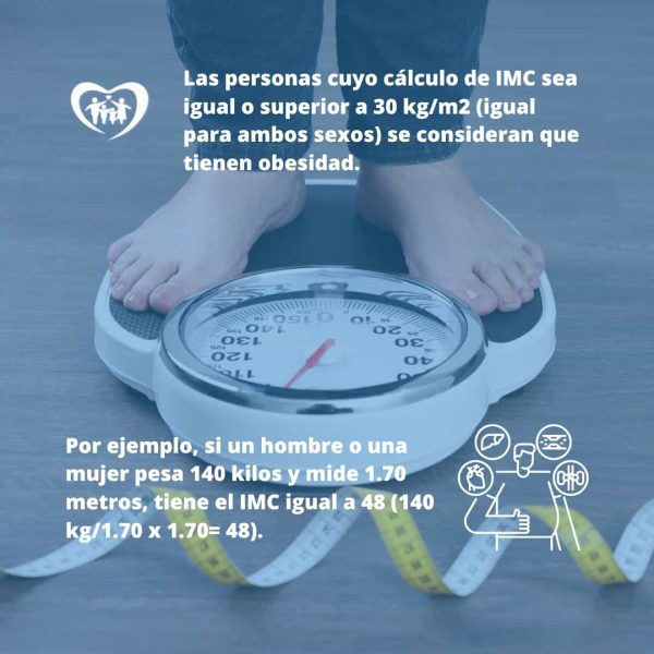 calculo del IMC obesidad y sobrepeso clinica hispana